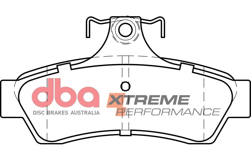 DBA 2004-2006 Pontiac GTO XP650 Rear Brake Pads
