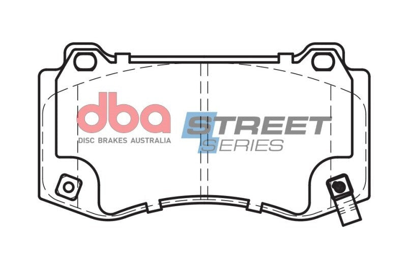 DBA 2005-2023 Chrysler 300 C SRT8 Front Street Series Brake Pads