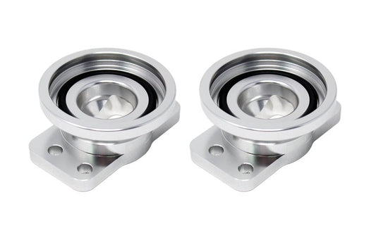 Torque Solution Dual HKS Blow Off Valve Adapter 2018+ Kia Stinger 3.3T