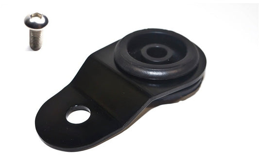 Torque Solution Radiator Mount w/ Insert ( Black ) : Mitsubishi Evolution 7/8/9