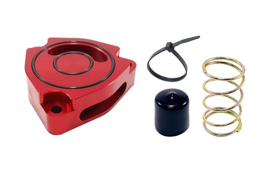 Torque Solution Blow Off BOV Sound Plate (Red) 11+ Hyundai Veloster Turbo