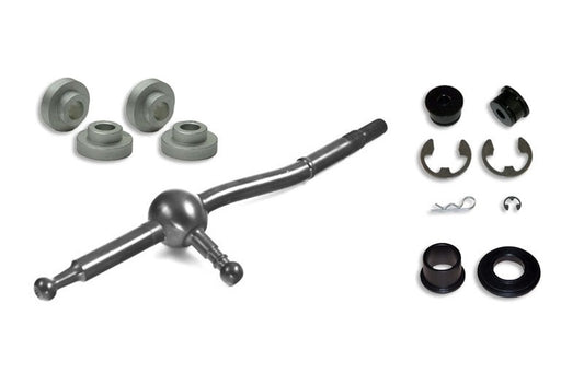Torque Solution Short Shifter/Base/Shifter Cable/Gate Selector Bushing Combo: Mitsubishi Evo X 08-09