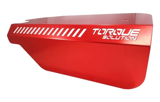 Torque Solution Engine Pulley Cover 2015+ Subaru WRX/2014+ Forester XT - Red