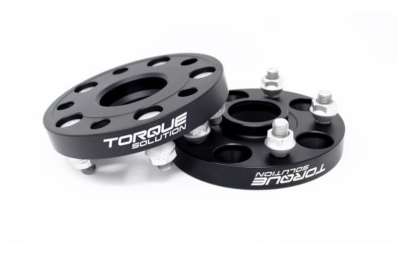 Torque Solution Forged Aluminum Wheel Spacer Subaru 56mm Hub 5x100 - 25mm