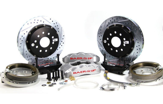Baer Brakes 92-93 GMC Typhoon 14in Pro+ Rear Brake Kit-Silver-