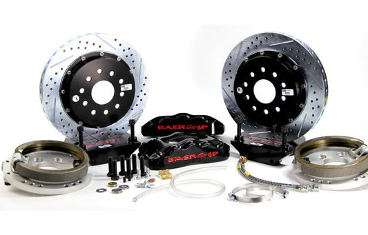 Baer Brakes 92-93 GMC Typhoon 14in Pro+ Rear Brake Kit-Black-