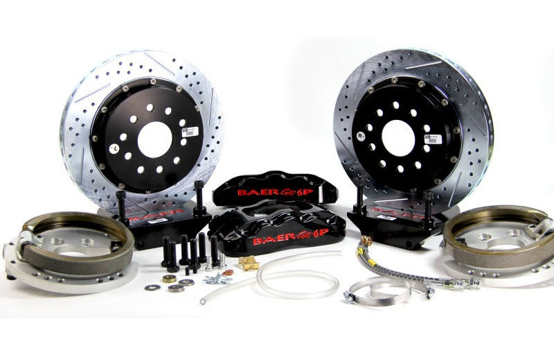 Baer Brakes Detroit Speed C6/DSE Rear Floater 14in Pro+ Rear Brake Kit - Black