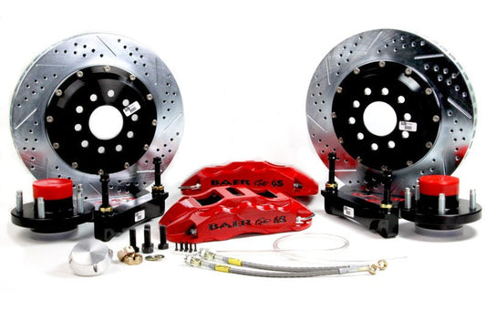 Baer Brakes 76-80 Dodge Aspen STD Studs 14in Extreme+ Front SDZ Brake Kit - Comp Yellow