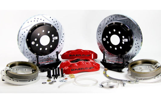 Baer Brakes 78-88 Buick Regal 13in Pro+ Rear SDZ Brake Kit - Fire Red