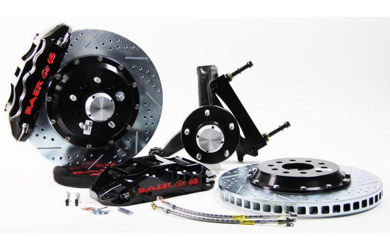 Baer Brakes 94-96 Chevrolet Impala 14in Extreme+ Front Brake Kit-Black-