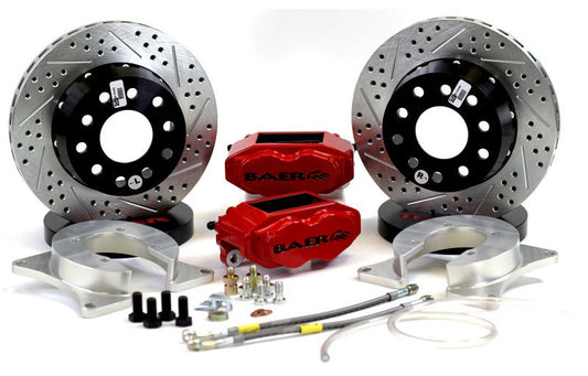 Baer Brakes Rear Ends w/ Dana 60 or Mopar 8-3/4in Car Housing Ends 11in SS4+ Rear SDZ Brake Kit - Grabber Blue