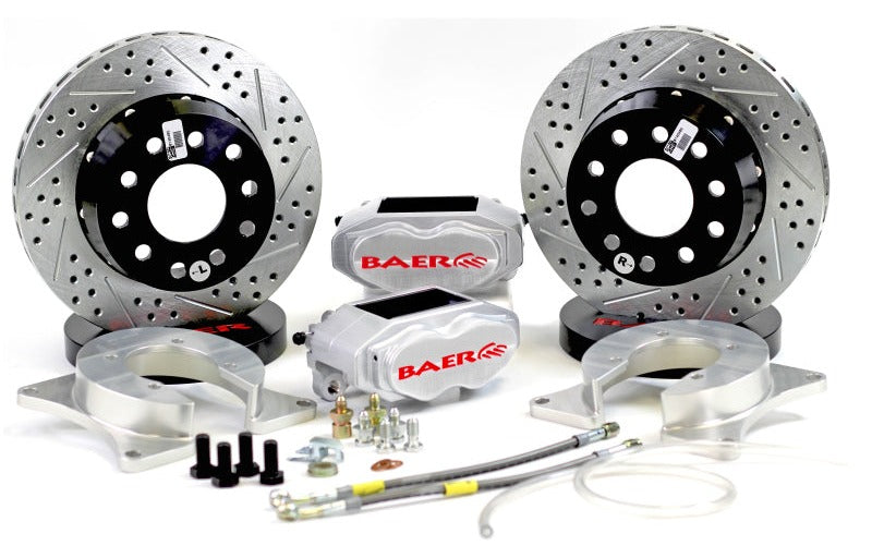 Baer Brakes Rear Ends w/ Ford 9in SB HE 11in SS4+ Deep Stage Rear SDZ Brake Kit - Clear
