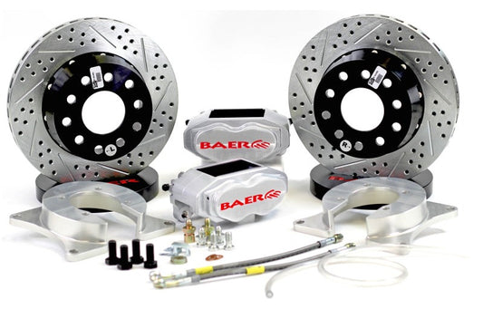 Baer Brakes Rear Ends w/ Ford 9in SB HE 11in SS4+ Deep Stage Rear SDZ Brake Kit - Clear