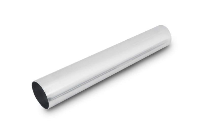 Vibrant 4.5in OD T6061 Aluminum Straight Tube 18in Long - Polished