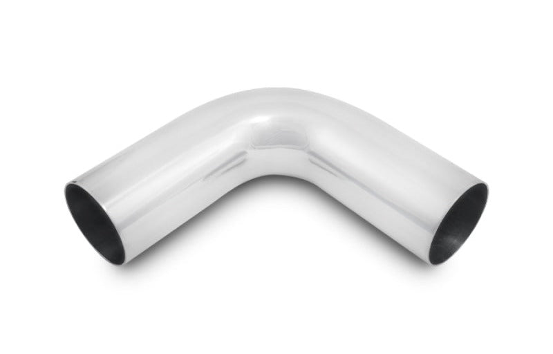 Vibrant .75in OD Universal Aluminum Tubing (90 Degree Bend) - Polished