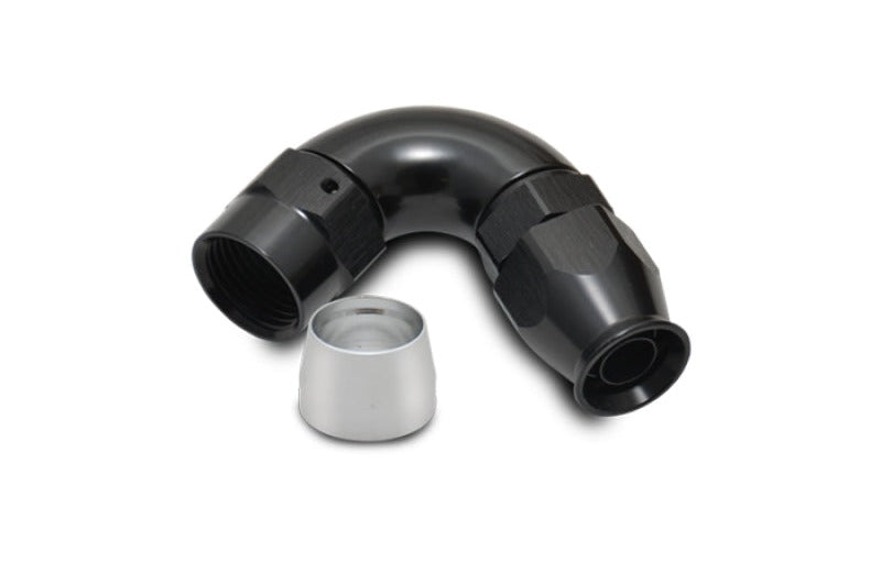 Vibrant -6AN 120 Degree Hose End Fitting for PTFE Lined Hose