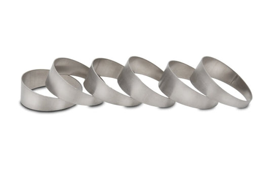 Vibrant 4.0in O.D. Titanium Pie Cuts - Bag of 6