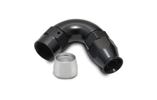 Vibrant -10AN 120 Degree Hose End Fitting for PTFE Lined Hose