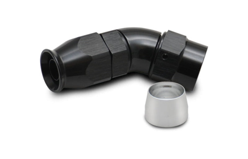 Vibrant -10AN 45 Degree Hose End Fitting for PTFE Lined Hose