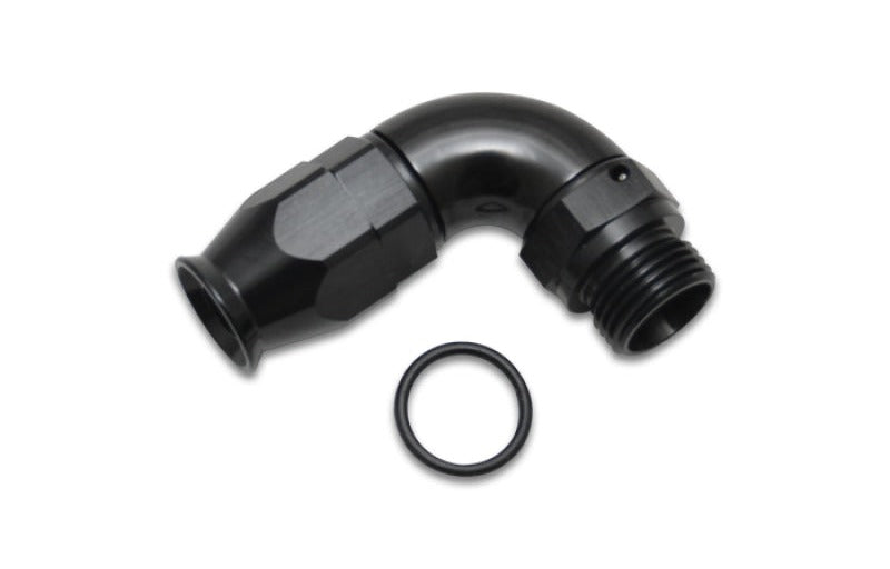 Vibrant -10AN Hose To -10ORB 90 Degree Fitting for PTFE Hose