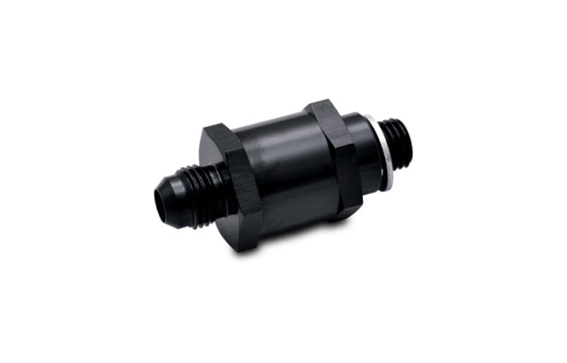 Vibrant Fuel Pump Check Valve -8AN Male Flare to 12mm x 1.5 Metric