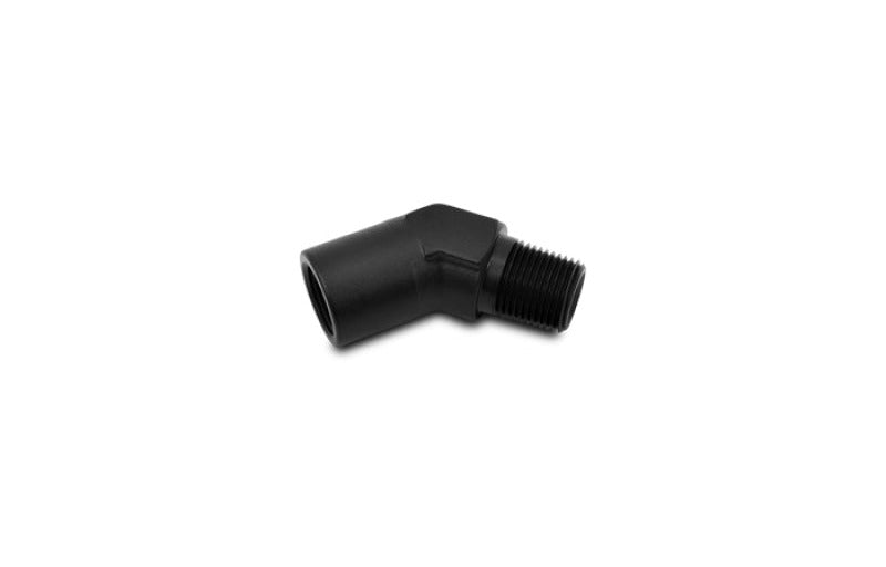 Vibrant 1/4in NPT Female to Male 45 Degree Pipe Adapter Fitting