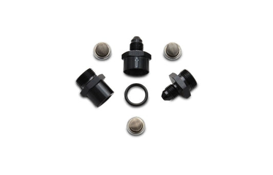 Vibrant Inline Fuel/Oil Filter Set (Size -4AN) Includes 3 filters