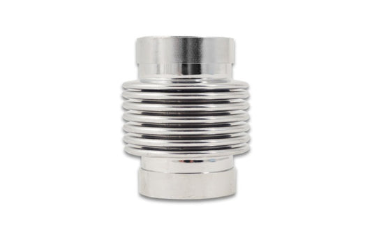 Vibrant SS Bellow Assembly w/Liner 1.875in Inlet/Outlet ID x 2.75in OAL Electro