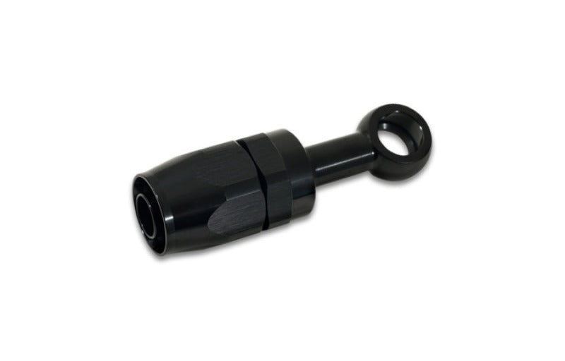 Vibrant Single -4AN x 12.5mm ID Banjo to Hose End Aluminum Fitting
