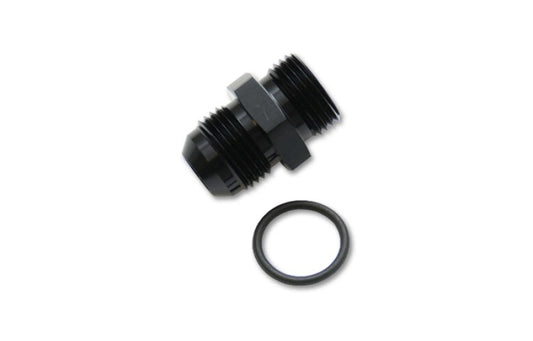 Vibrant -8AN Male Flare to 4AN ORB Male Straight Adapter w/O-Ring - Anodized