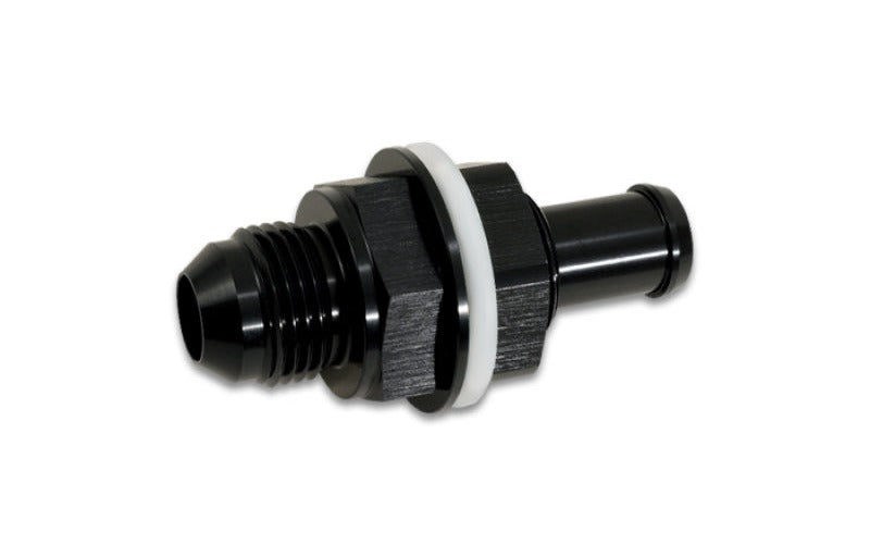Vibrant Bulkhead Fuel Cell Adapter -6AN Male Flare x 3/8in Barb