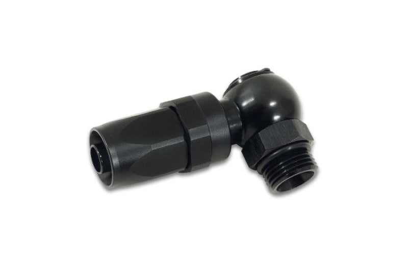 Vibrant Single -4AN x -4AN Banjo to Hose End Aluminum Fitting