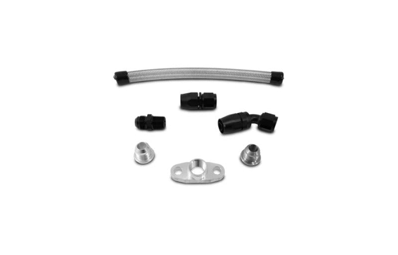 Vibrant Universal Top Mount Oil Drain Kit incl 20in Teflon lined S.S. 10283