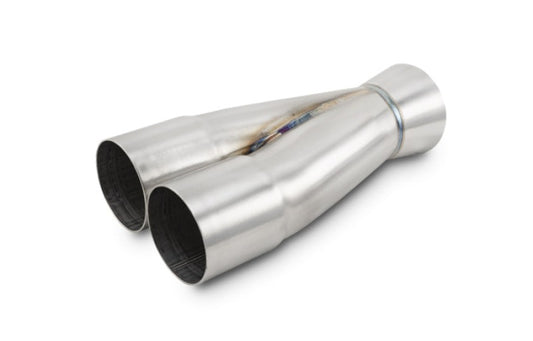 Vibrant 2-1 SS Merge Collectors (2in Inlet Slipover ID 2-1/2in Outlet OD)