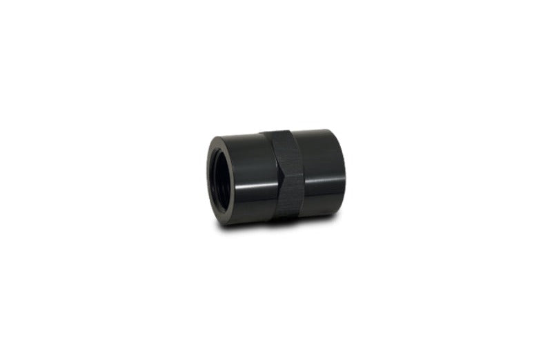 Vibrant 1/2in NPT Female Pipe Coupler Fitting - Aluminum