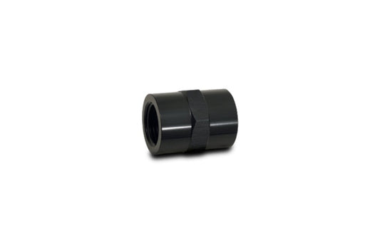 Vibrant 1/2in NPT Female Pipe Coupler Fitting - Aluminum