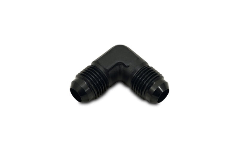 Vibrant -8AN 90deg Flare Union Fitting - Aluminum