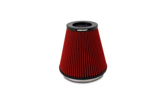 Vibrant The Classic Perf Air Filter 5in Cone OD x 7in Height x 7in Flange ID