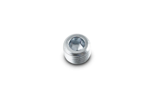 Vibrant 1/8in NPT Male Plug for EGT weld bung - Zinc Plated Mild Steel
