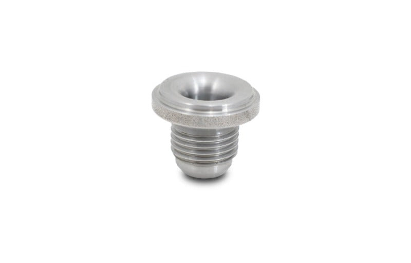 Vibrant -12 AN Male Weld Bung (1-3/8in Flange OD) - Mild Steel
