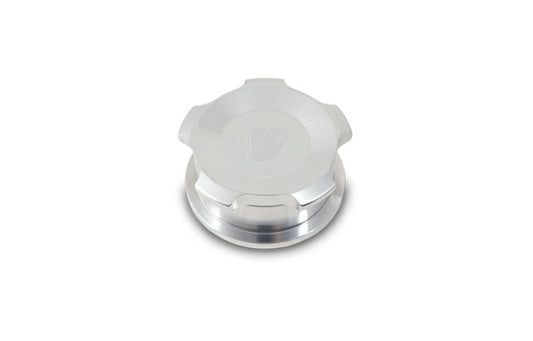 Vibrant 2in OD Aluminum Weld Bungs w/Polished Aluminum Threaded Cap