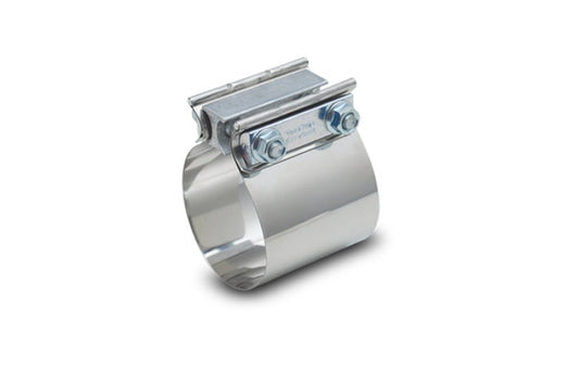 Vibrant Easy Seal SS Exh Sleeve Butt Joint Clamp for 4in O.D. Tubing also 4in
