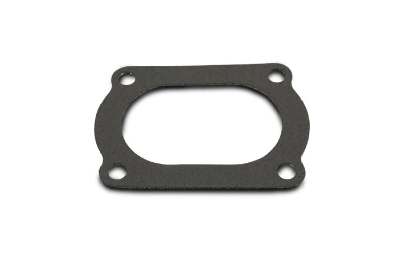 Vibrant 4 Bolt Flange Gasket for 3in O.D. Oval tubing (Matches #13175S)