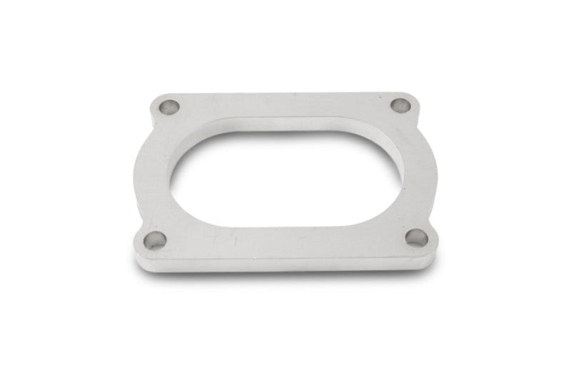 Vibrant T304 SS 4 Bolt Flange for 4in O.D. Oval tubing