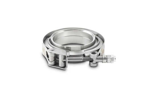 Vibrant T304 SS V-Band Flange Assembly for 1.75in O.D. Tubing incl 2 V-Band