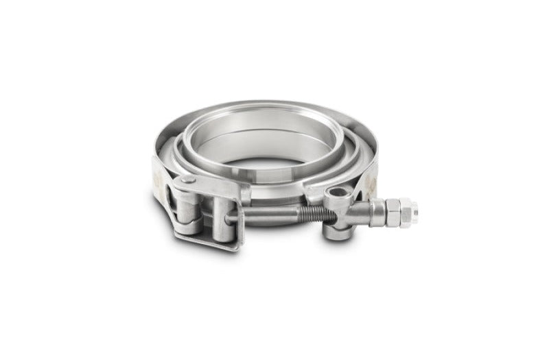 Vibrant T304 SS V-Band Flange Assembly for 2.75in O.D. Tubing incl 2 V-Band