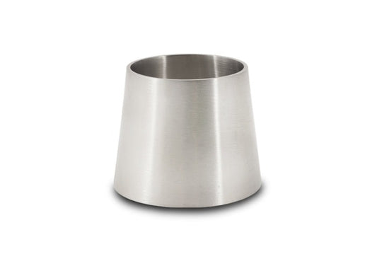 Vibrant 3in x 4in T304 Stainless Steel Straight (Concentric) Reducer