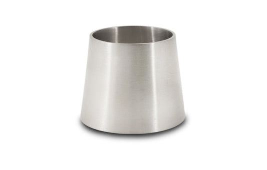 Vibrant 1.5in x 2in T304 SS Straight Reducer 2in long