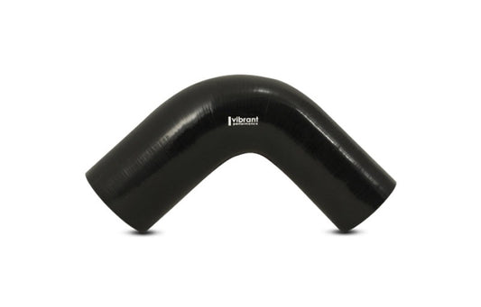 Vibrant 4 Ply Reinforced Silicone 90 degree Transition Elbow 2in I.D. x 2.5in