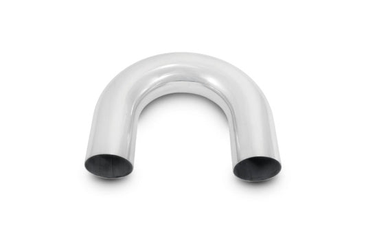 Vibrant 1.75in O.D. Universal Aluminum Tubing (180 degree Bend) - Polished